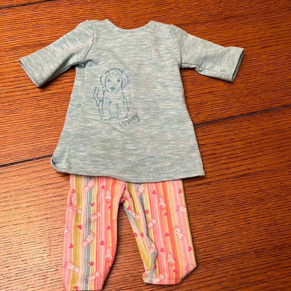 American Girl Doll Pj Set